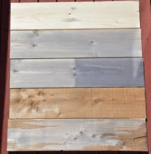 Aged and Weathered Wood Samples